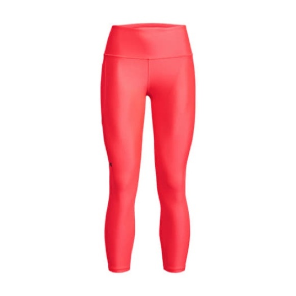 NWT Under Armour Hi Ankle Leg Compression High Rise Leggings 1365335 Coral Sz L - Picture 5 of 11
